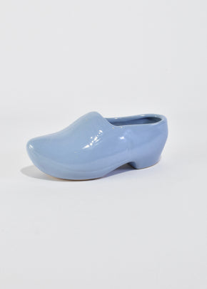 Blue Ceramic Shoe