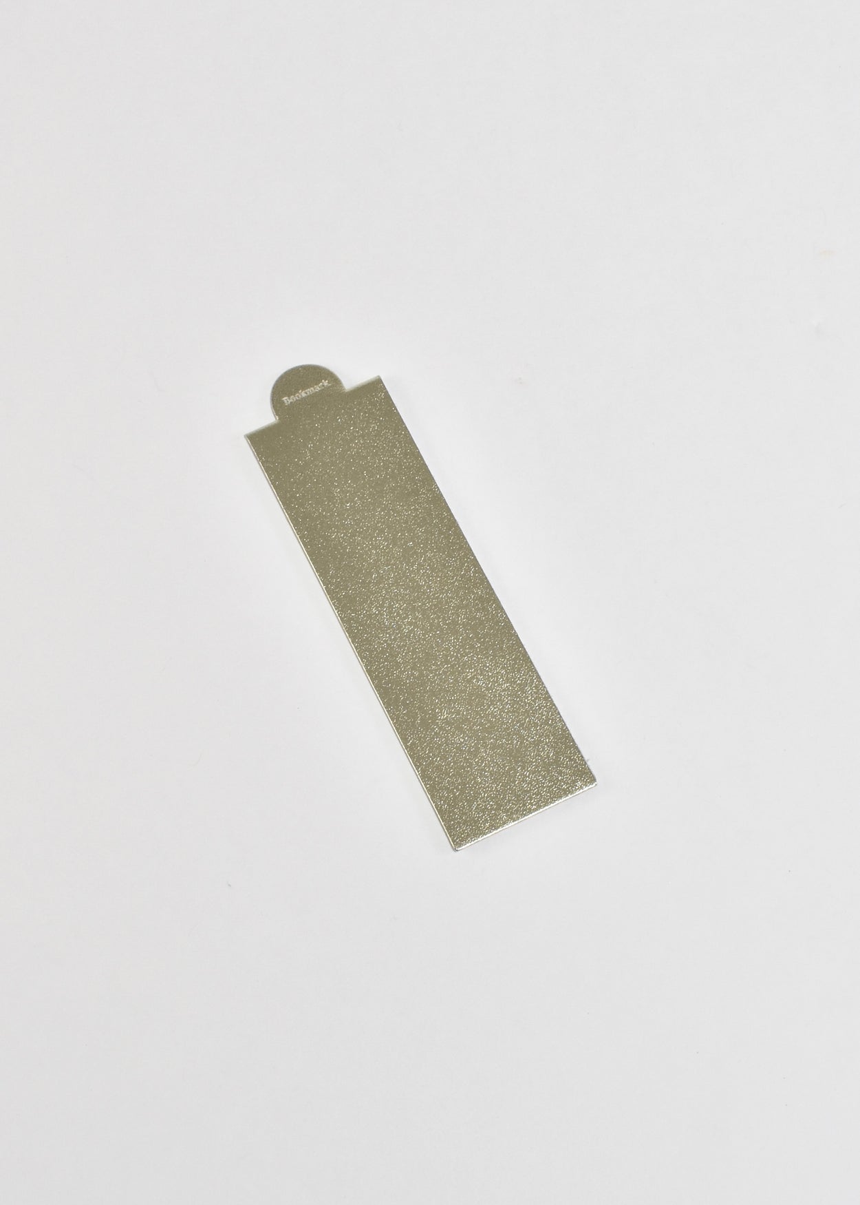 Silver Leather Bookmark