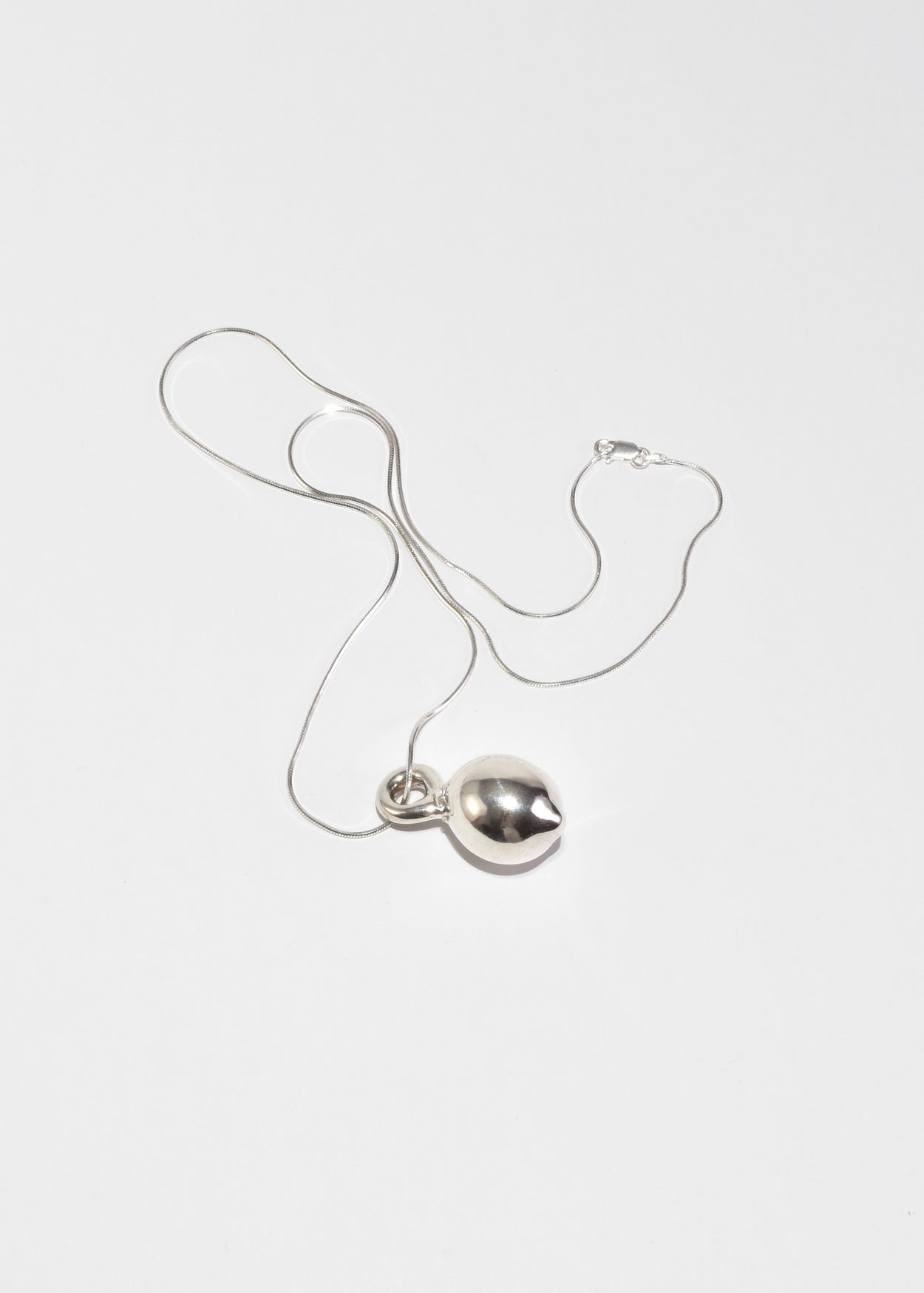 Bubble Sphere Pendant Necklace