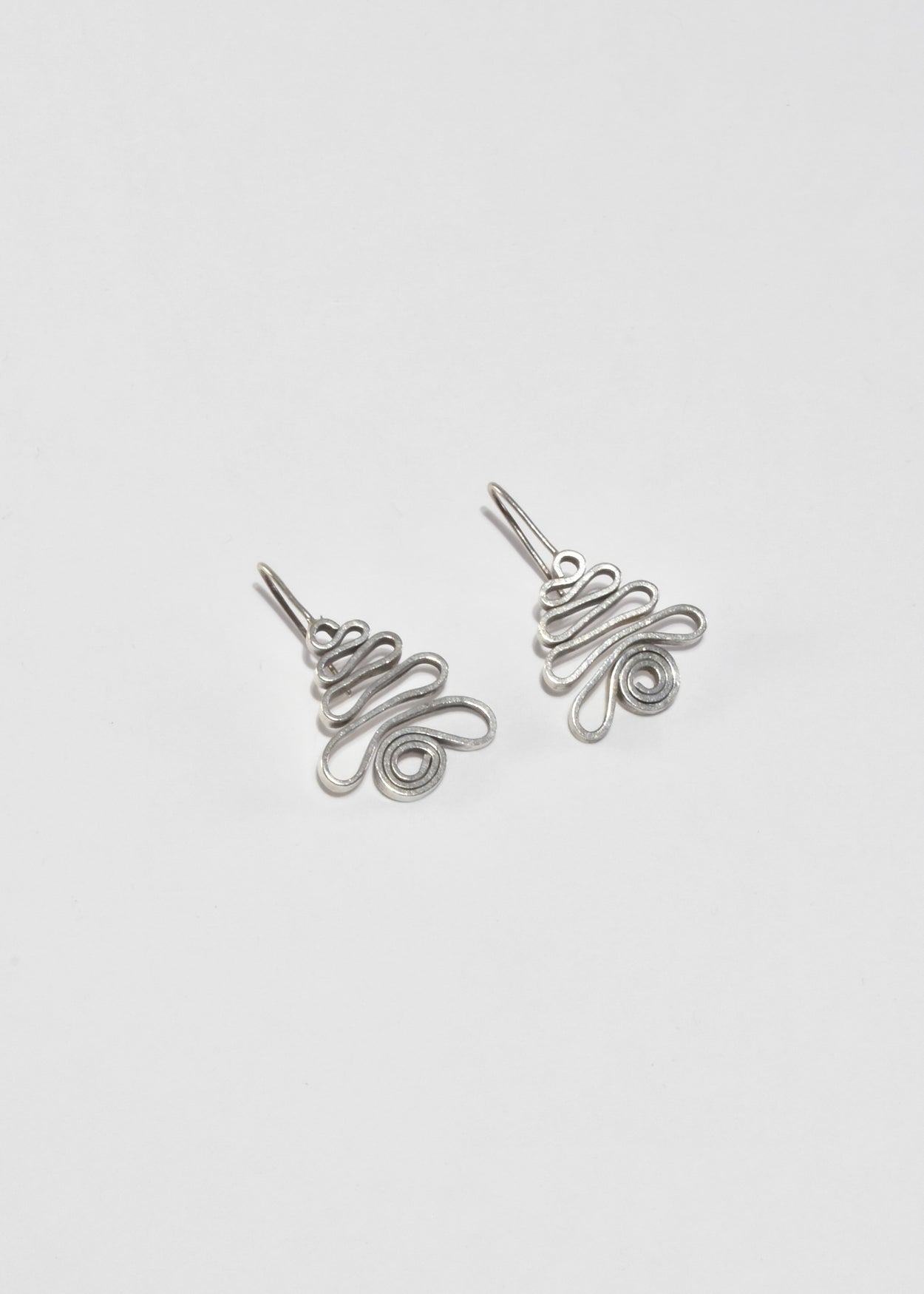 Sculptural Spiral Earrings