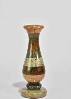 Striped Marble Vase