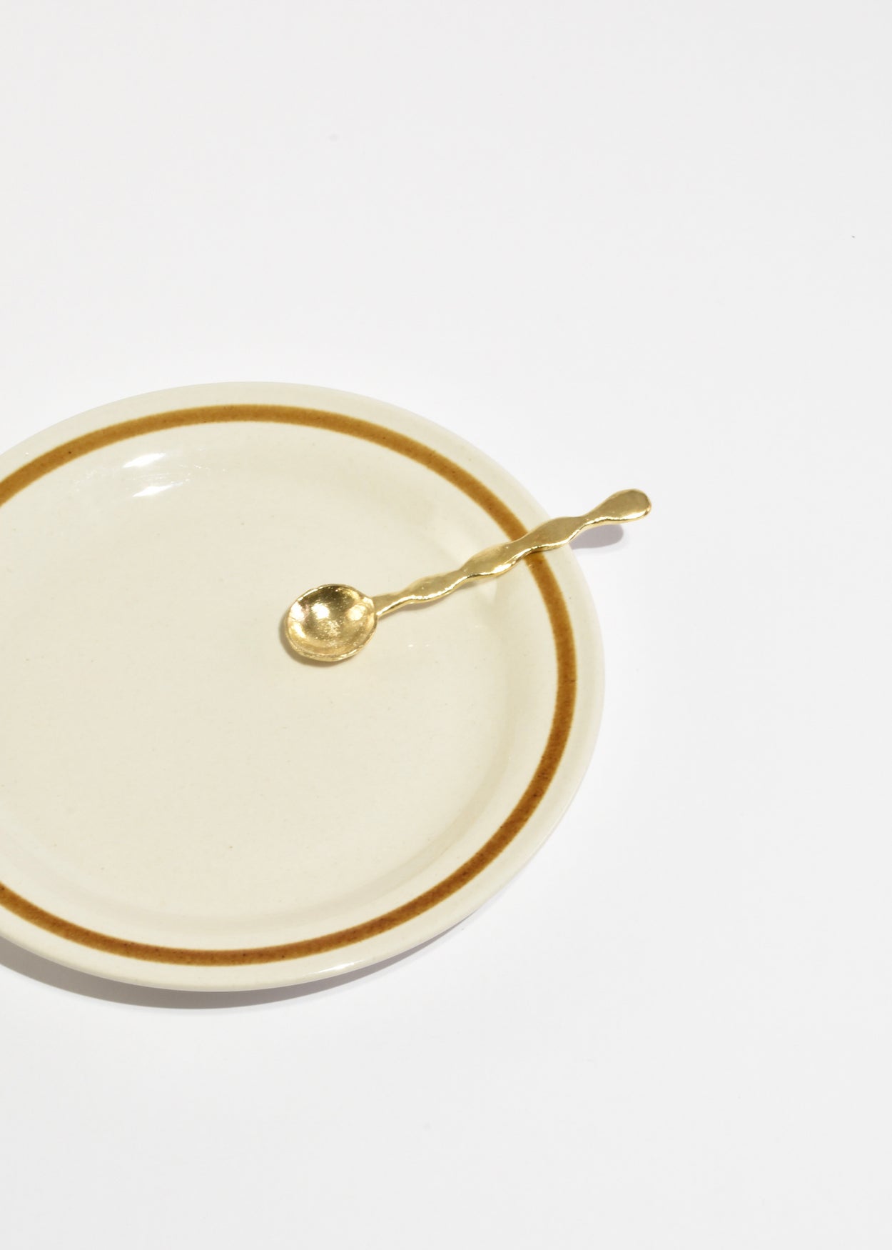 Brass Wave Spoon