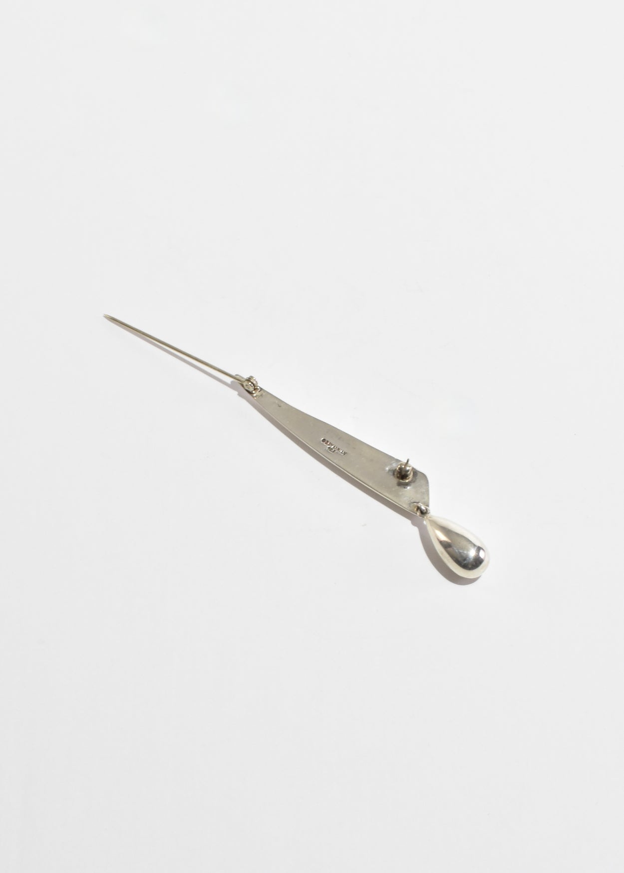 Modernist Teardrop Brooch