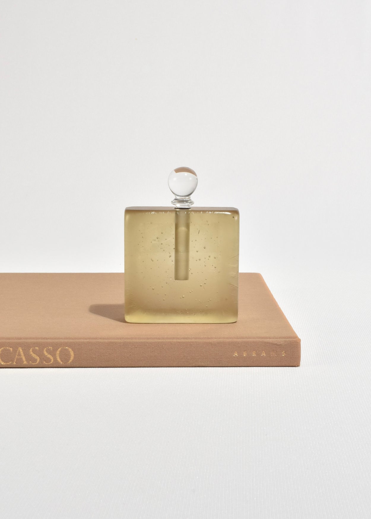 Cast Glass Perfume Bottle 7