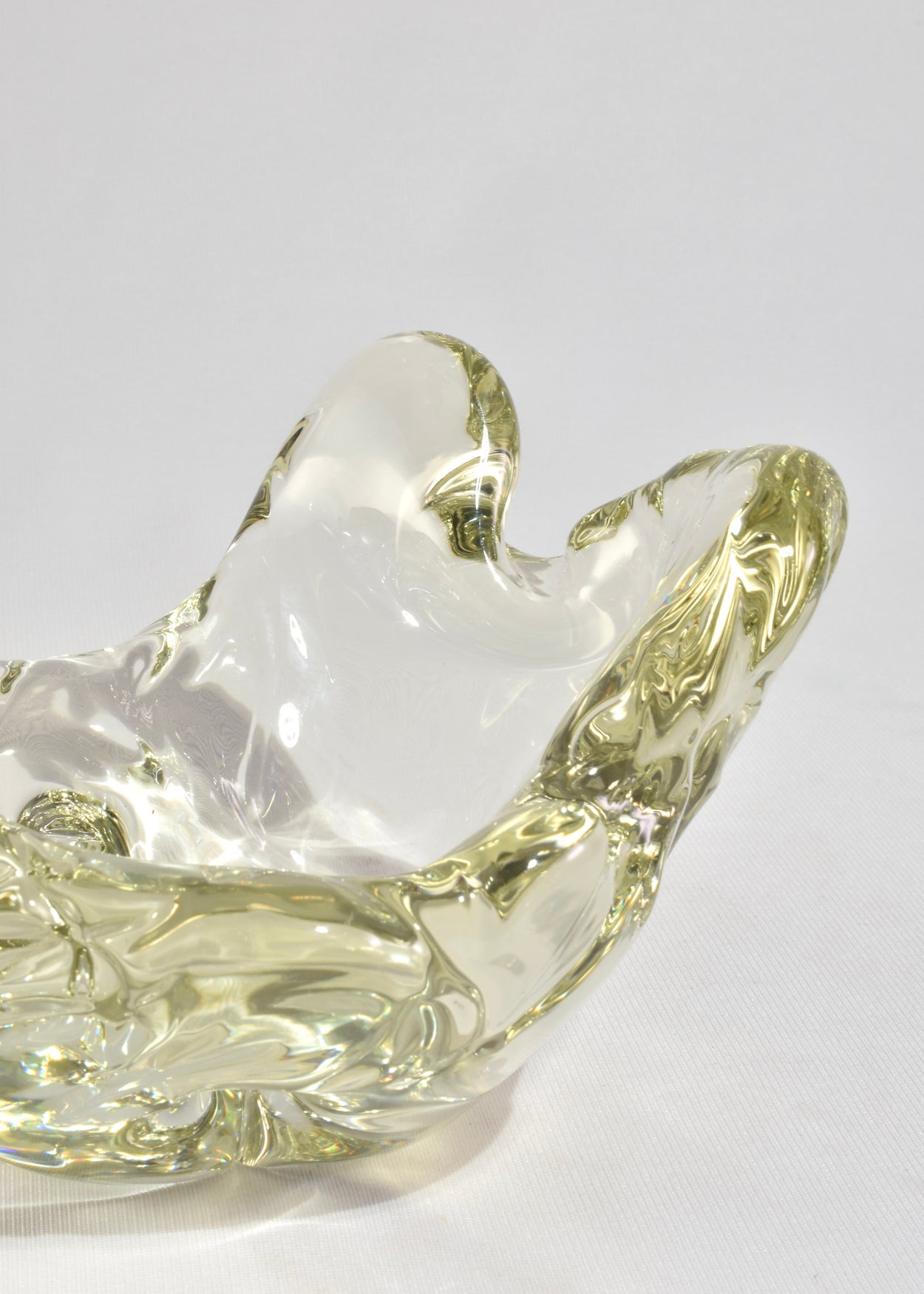 Organic Glass Bowl