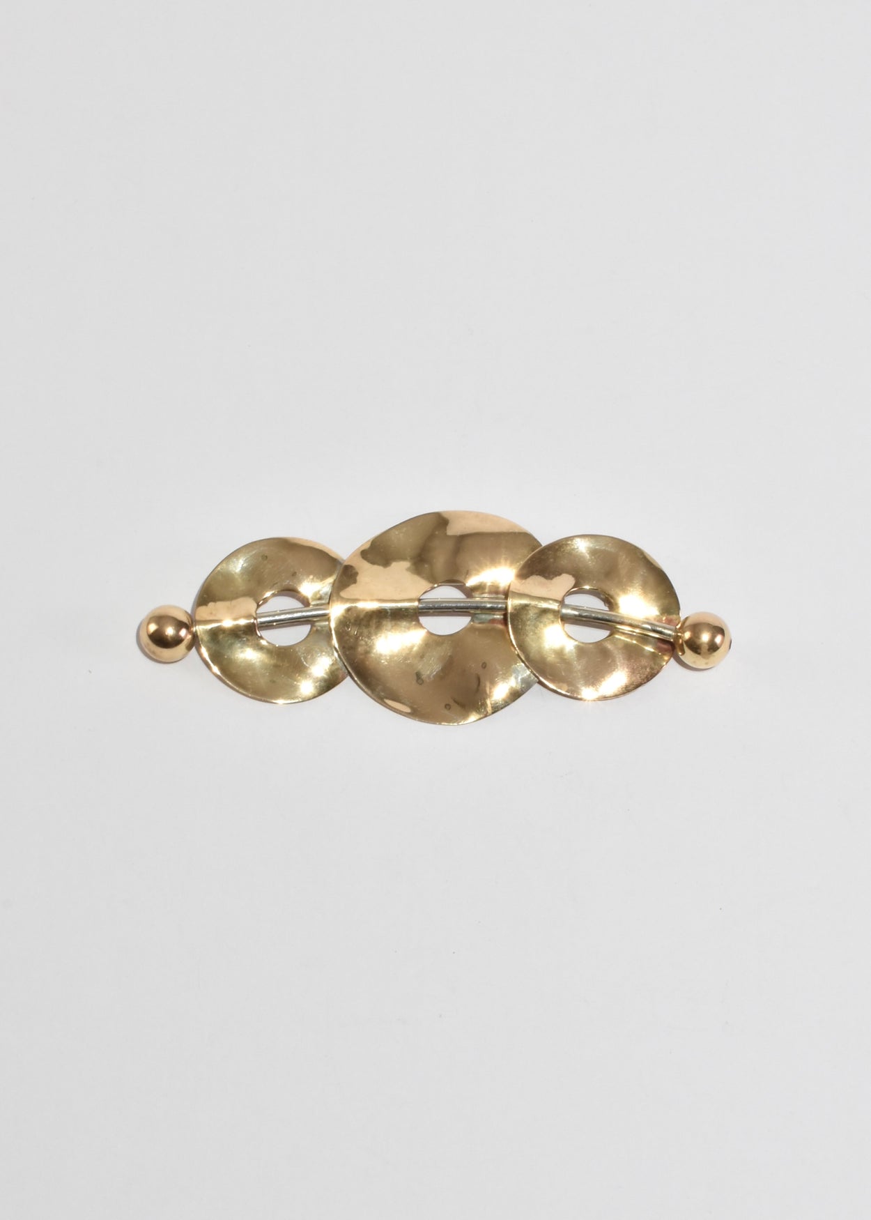 Modernist Circles Brooch