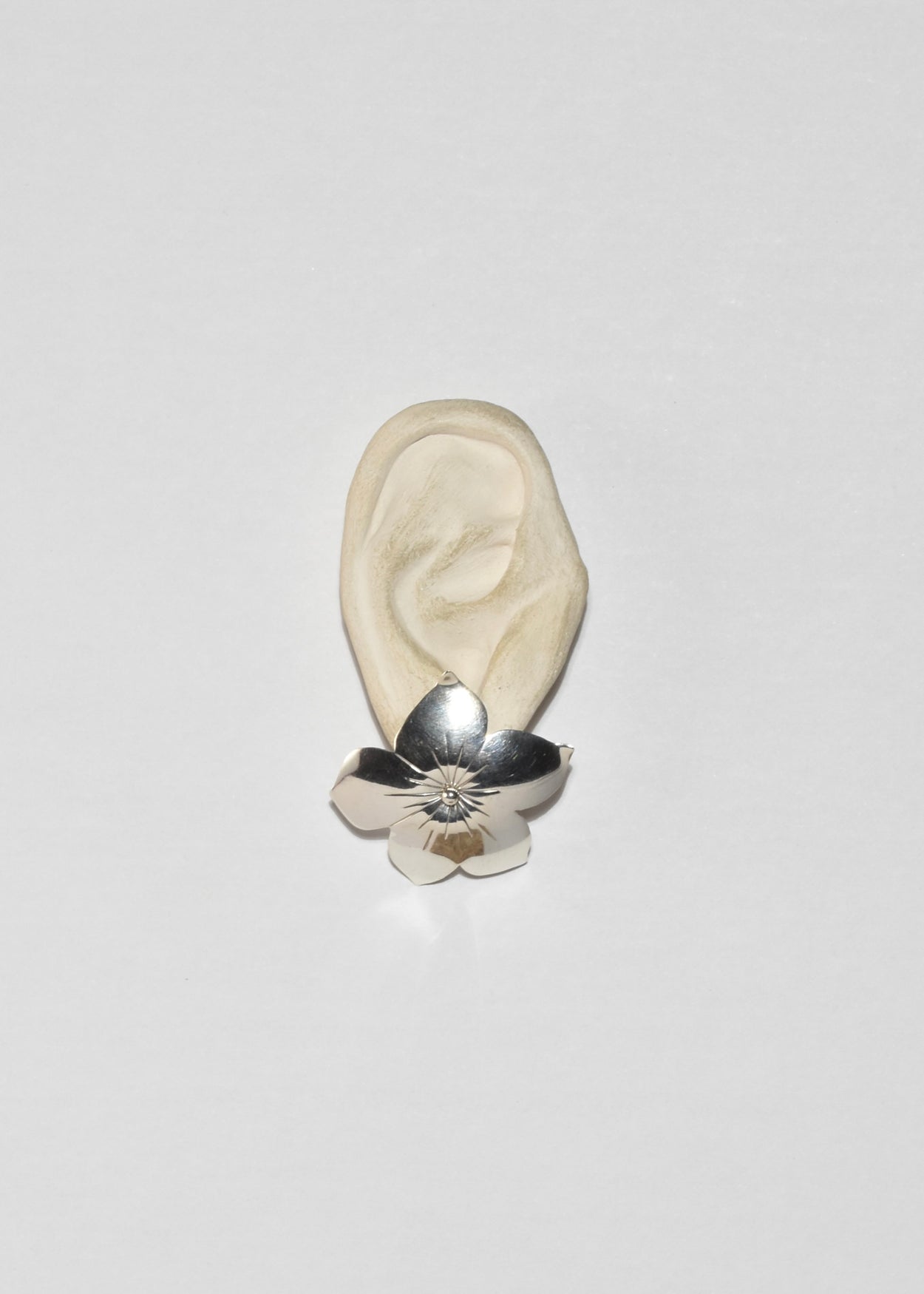 Sterling Dogwood Earrings