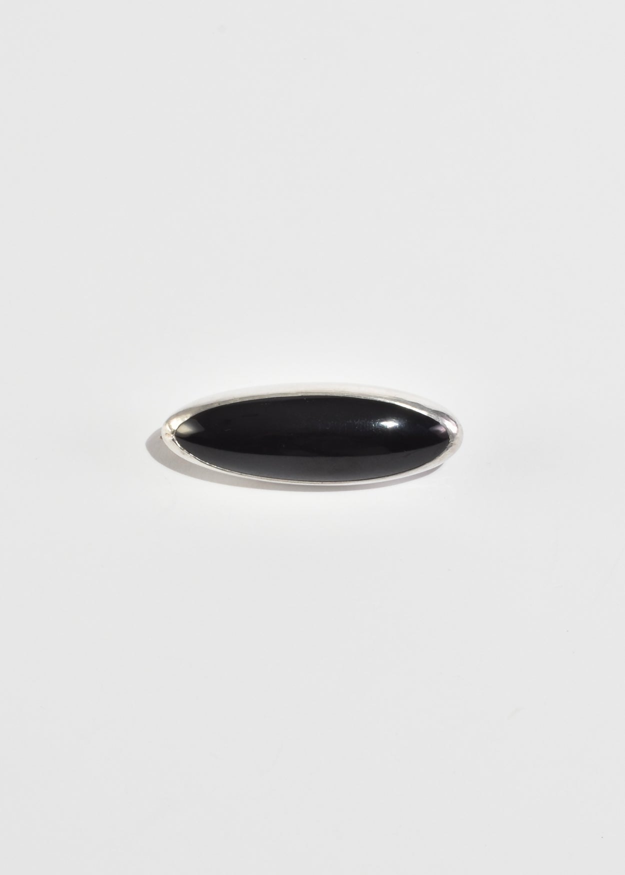 Oval Onyx Brooch