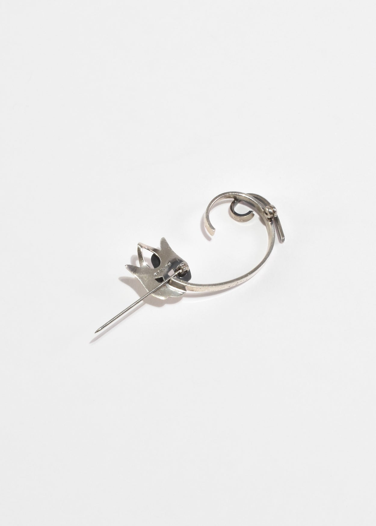 Modernist Tulip Brooch