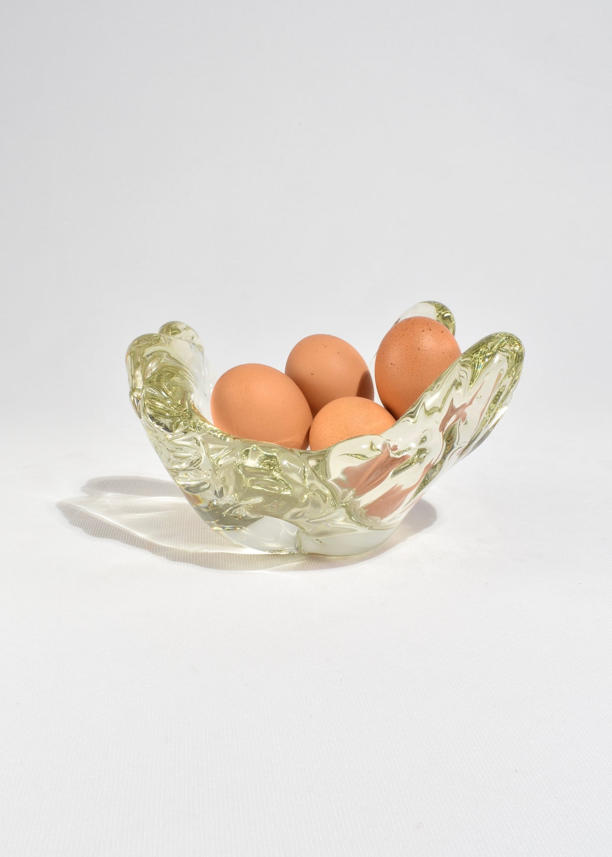 Organic Glass Bowl