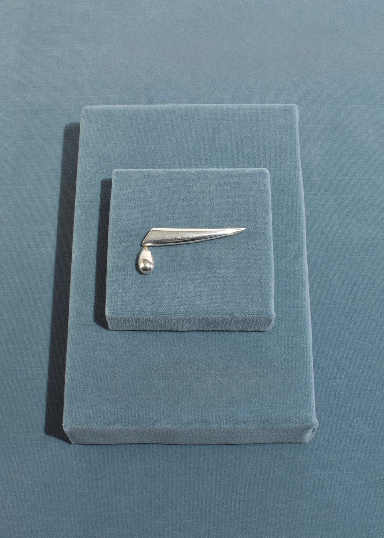 Modernist Teardrop Brooch