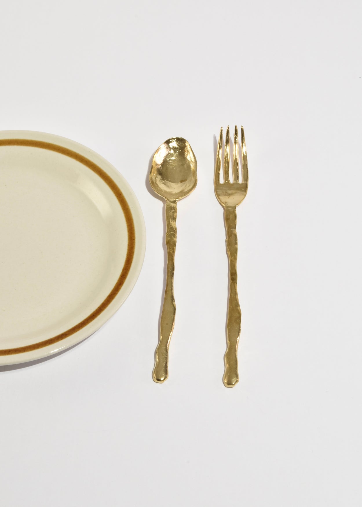Brass Spindel Flatware Set