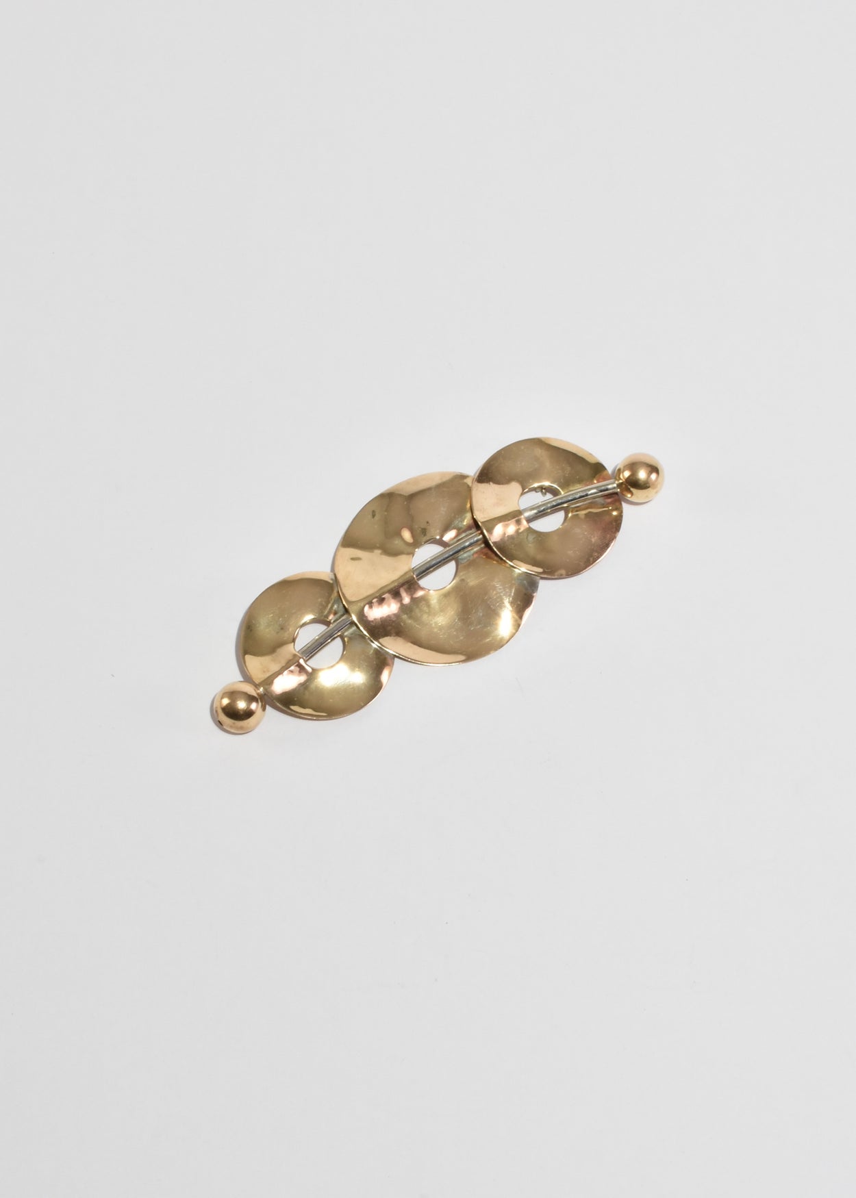 Modernist Circles Brooch