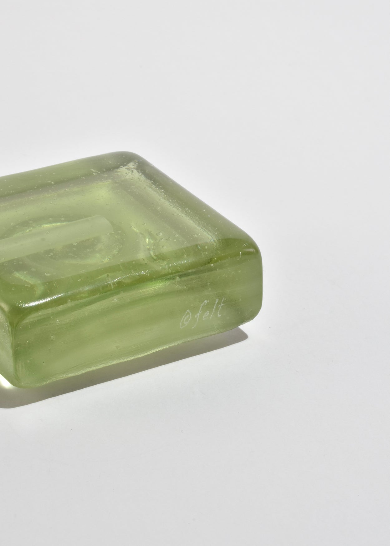 Cast Glass Perfume Bottle 1