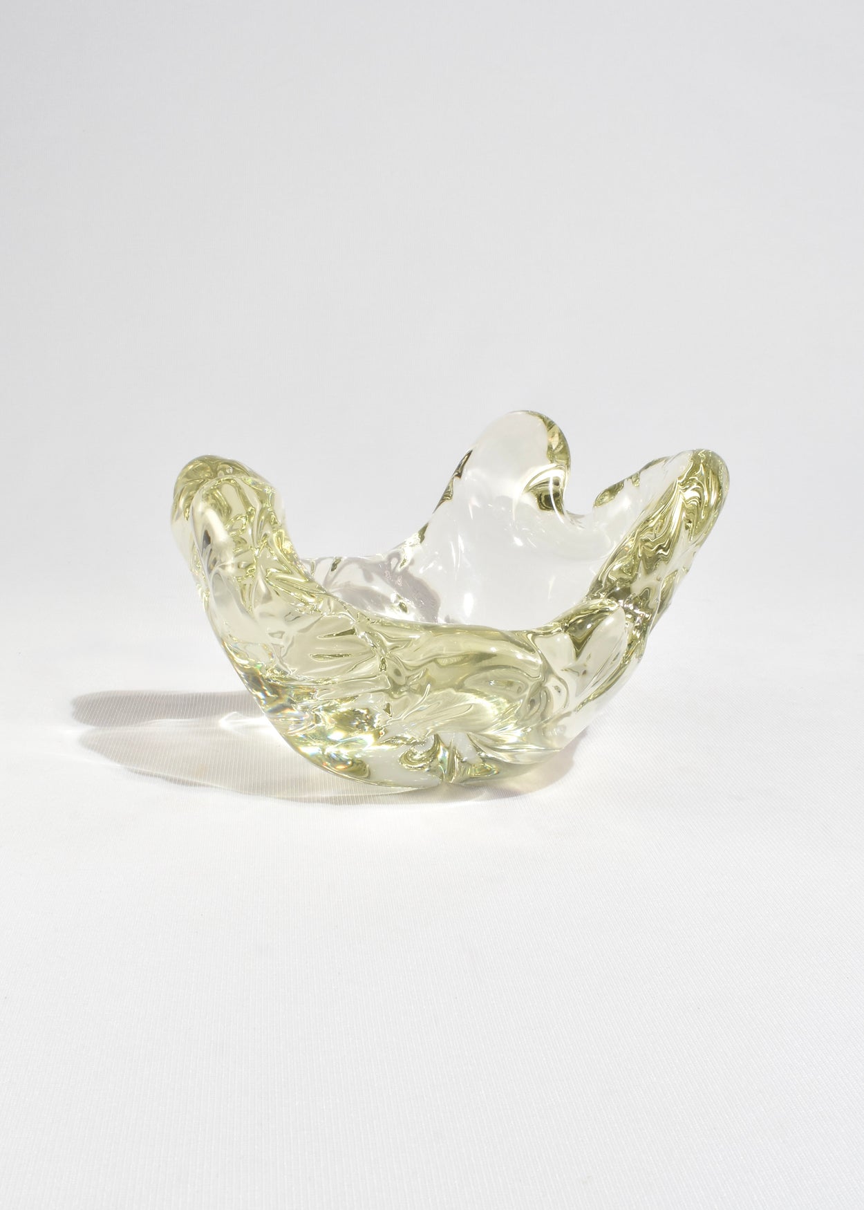 Organic Glass Bowl