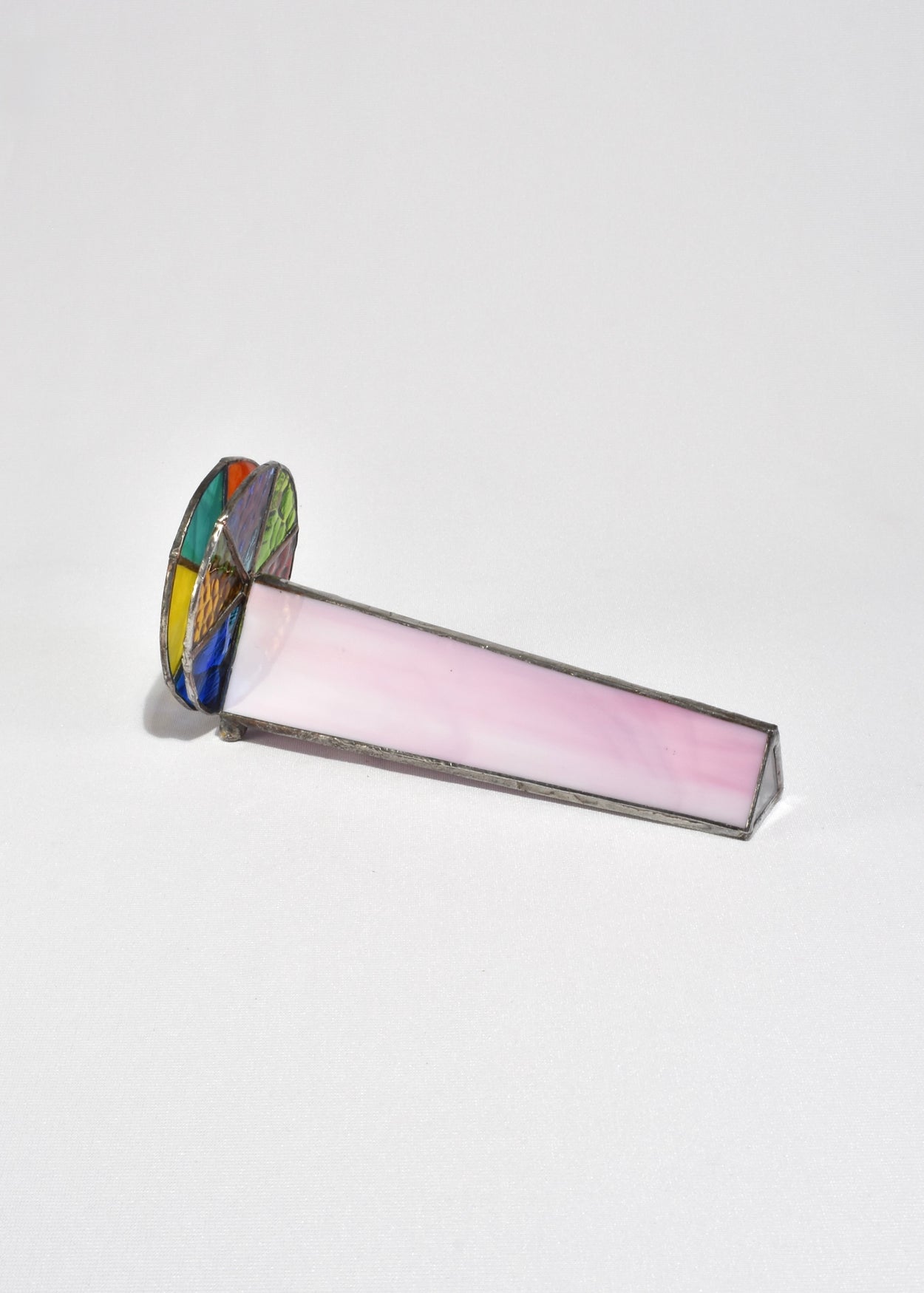 Pink Art Glass Kaleidoscope