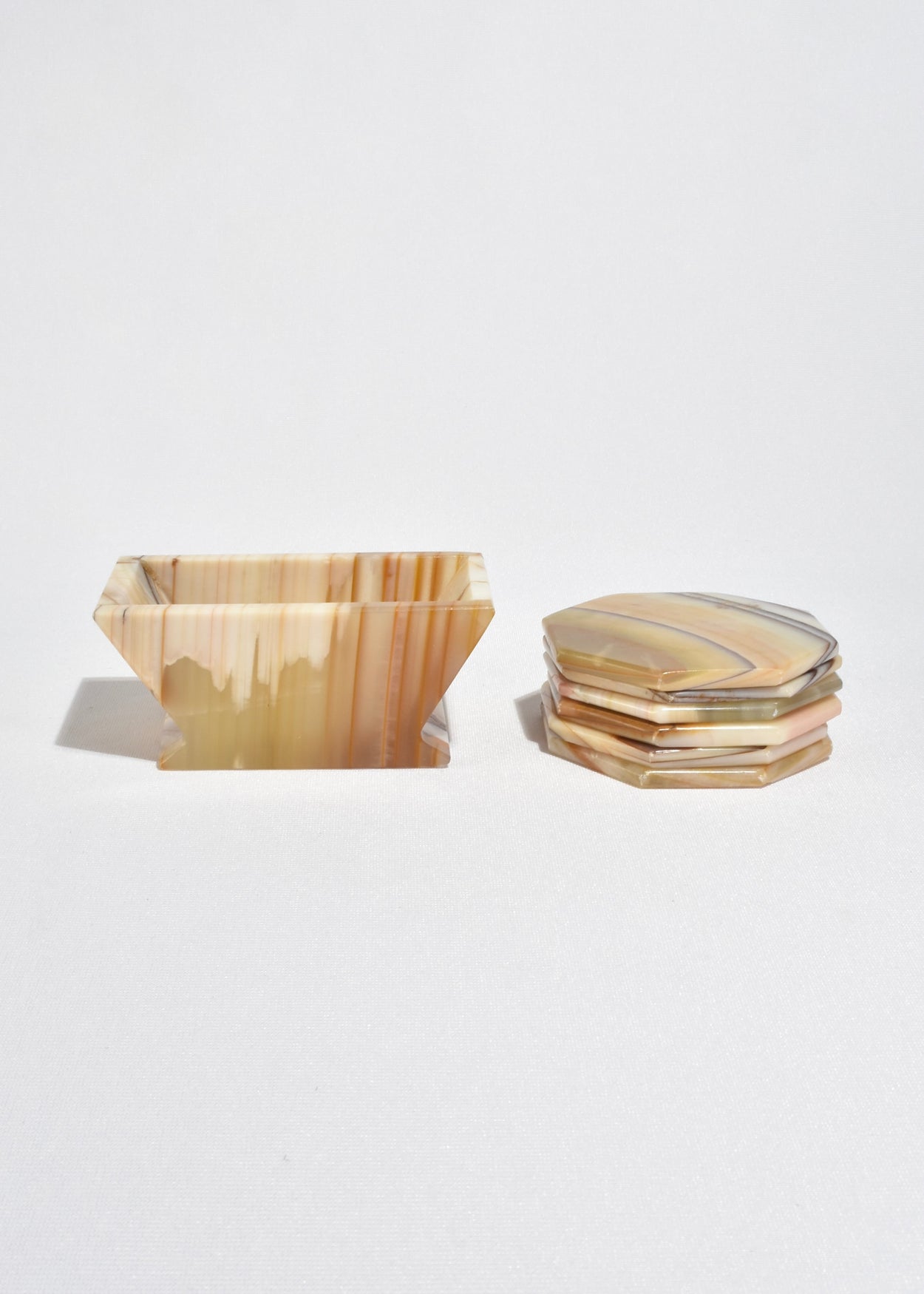 Onyx Coaster Set