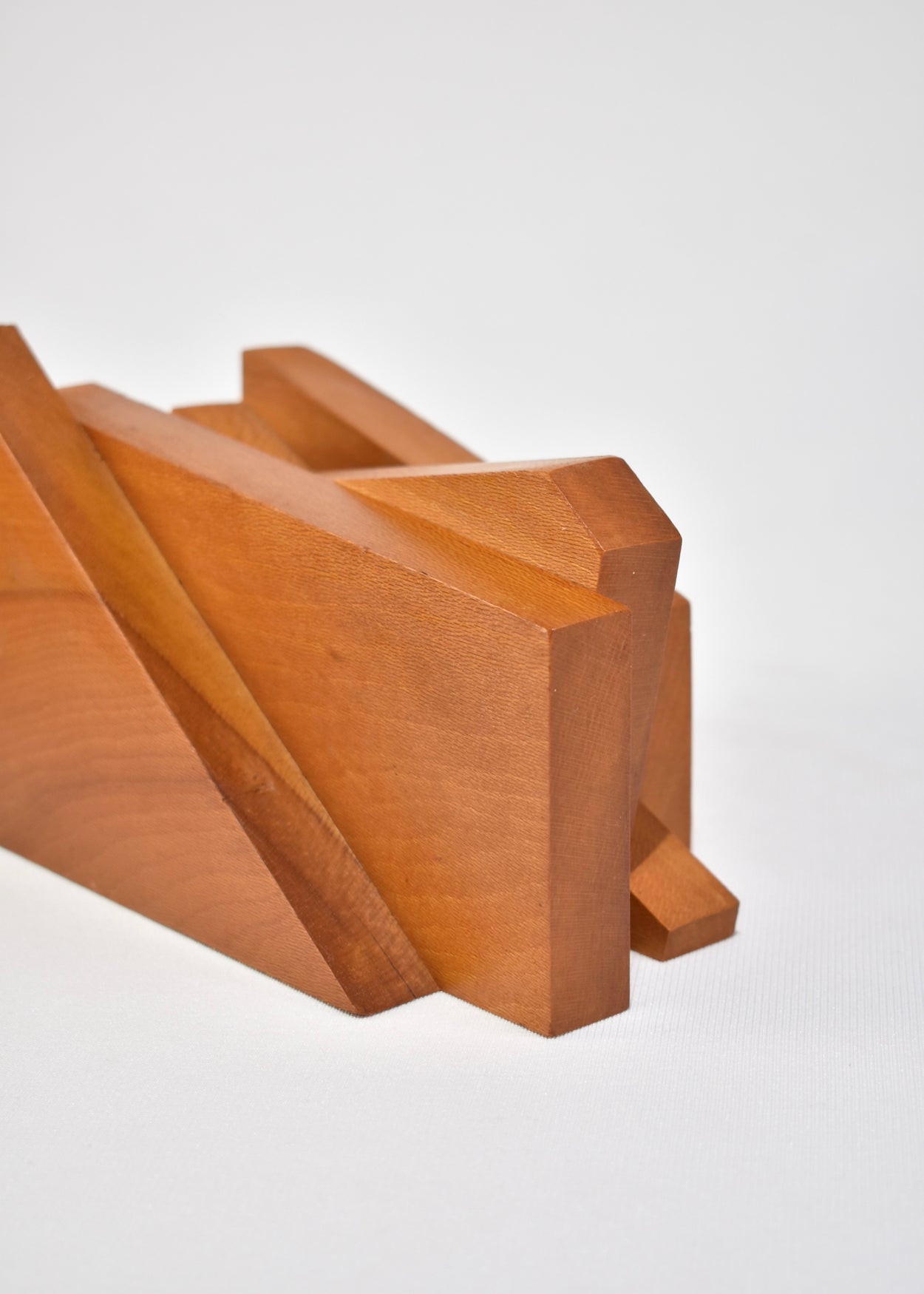 Abstract Wooden Bookends