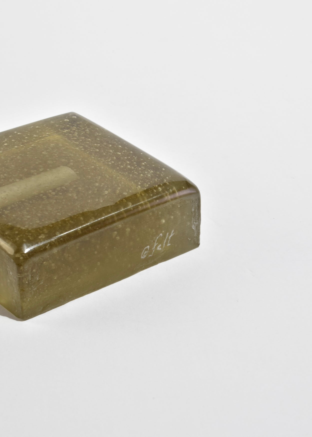 Cast Glass Perfume Bottle 3