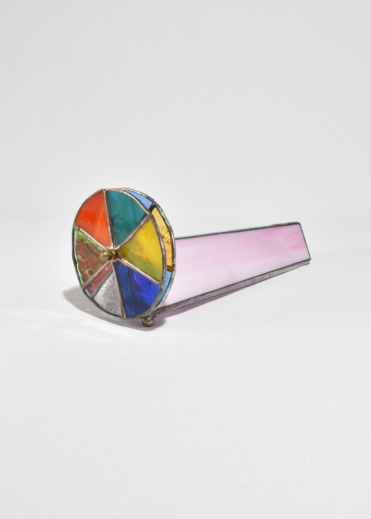 Pink Art Glass Kaleidoscope