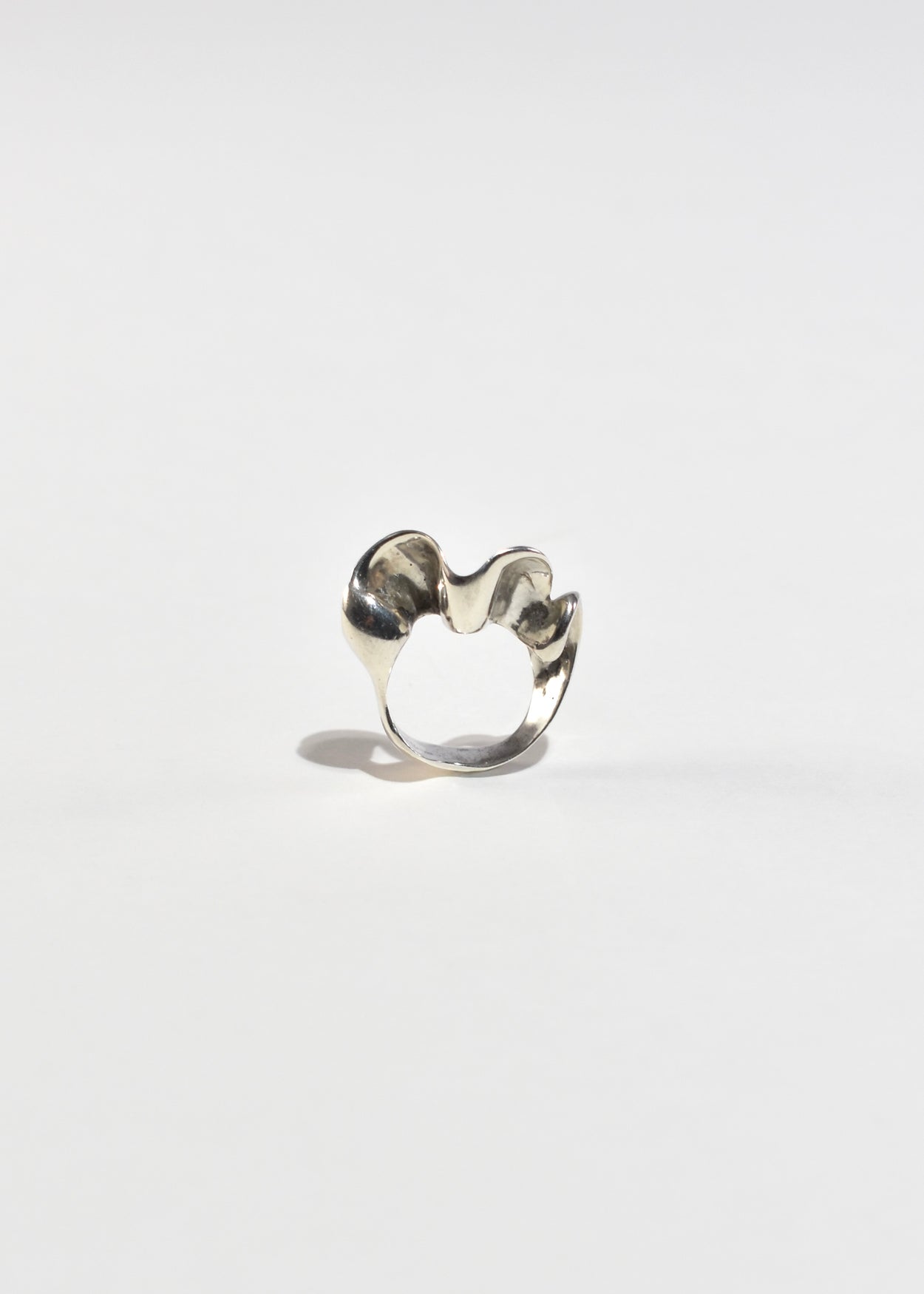 Sterling Ruffle Ring