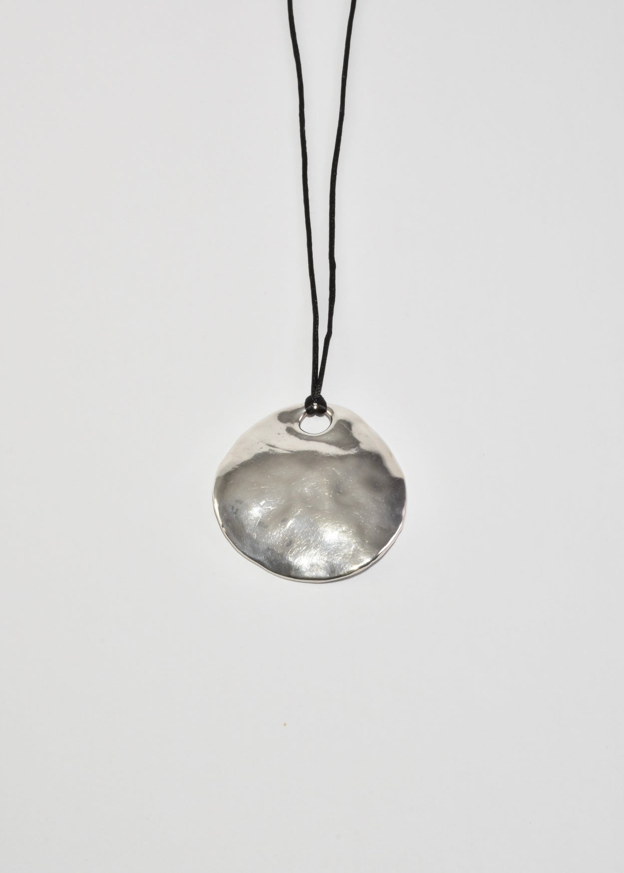 Organic Circle Pendant Necklace