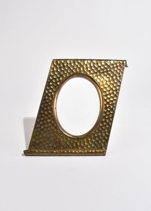 Hammered Brass Picture Frame