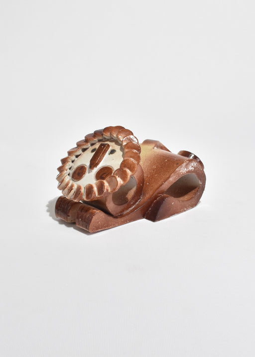 Ceramic Lion Sculpture
