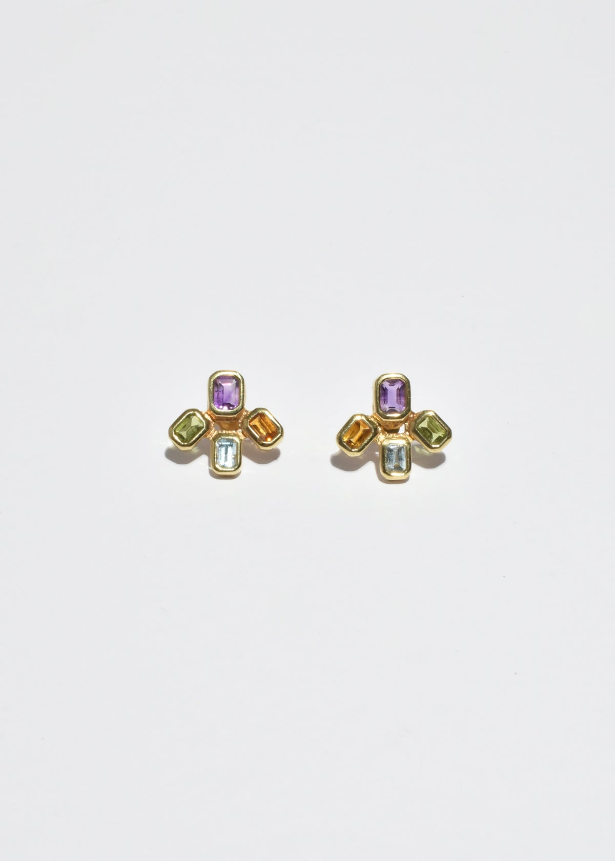 Colorful Gold Earrings — Casa Shop