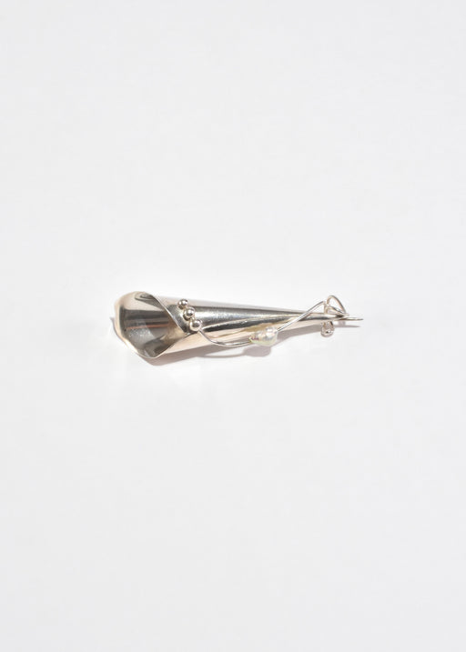 Deco Calla Lily Brooch