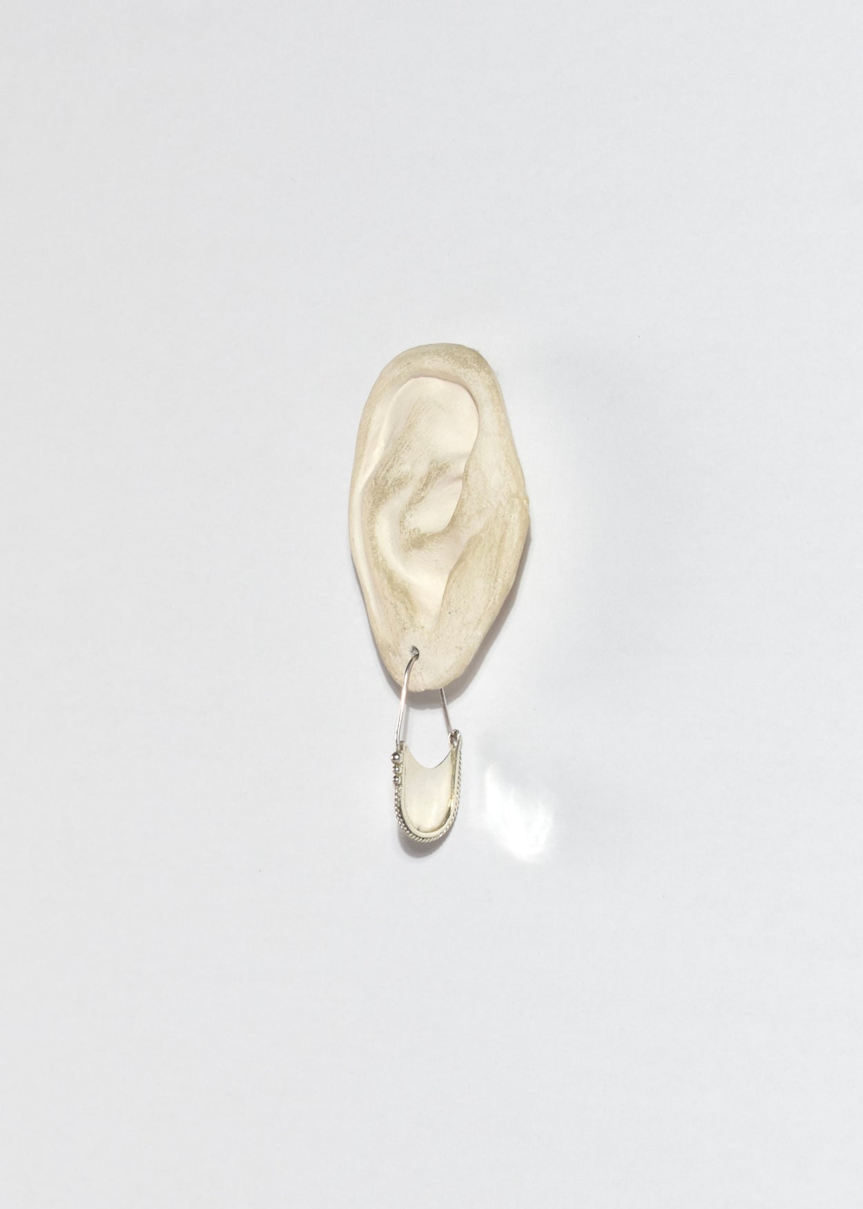 Flat Braided Hoop Earrings