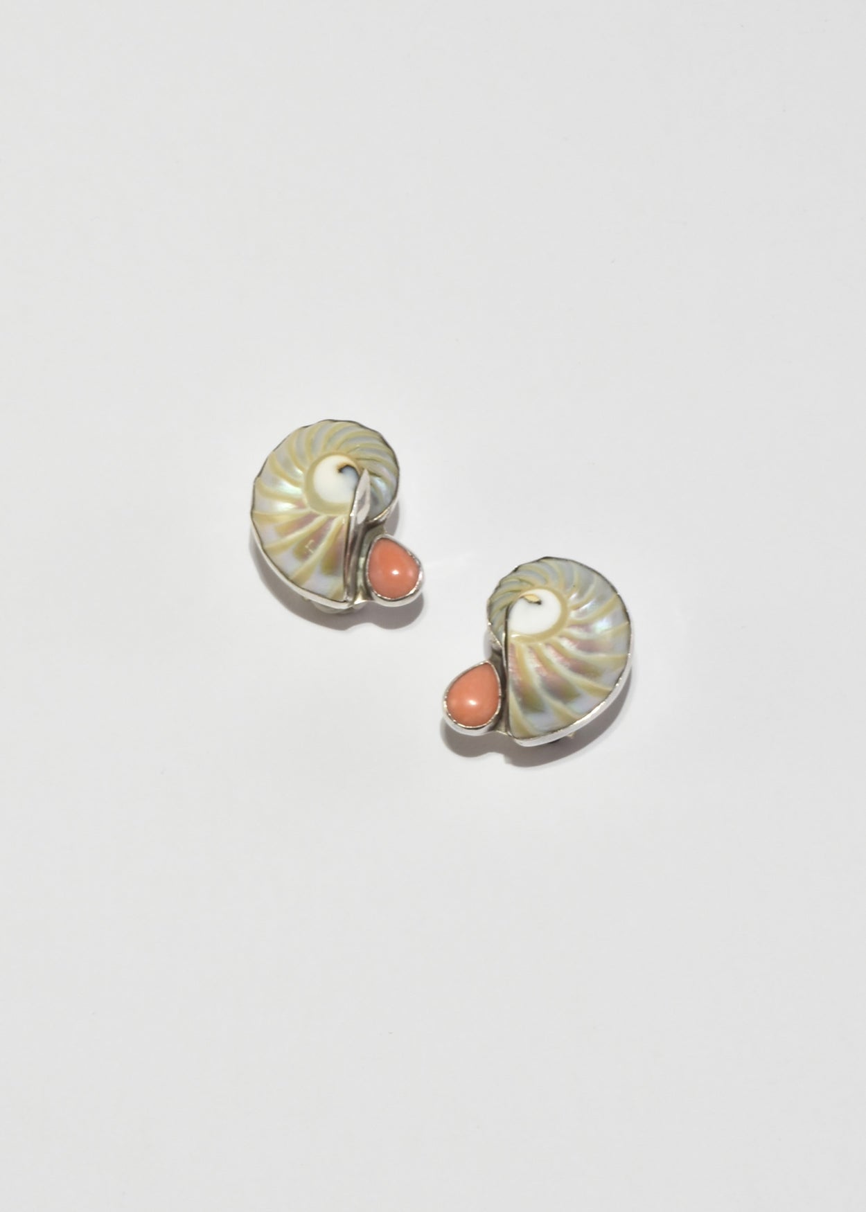 Shell Coral Earrings