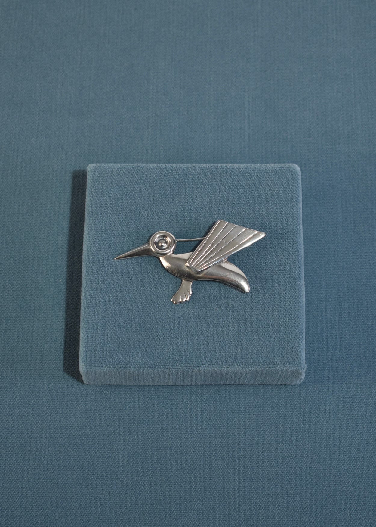Modernist Bird Brooch