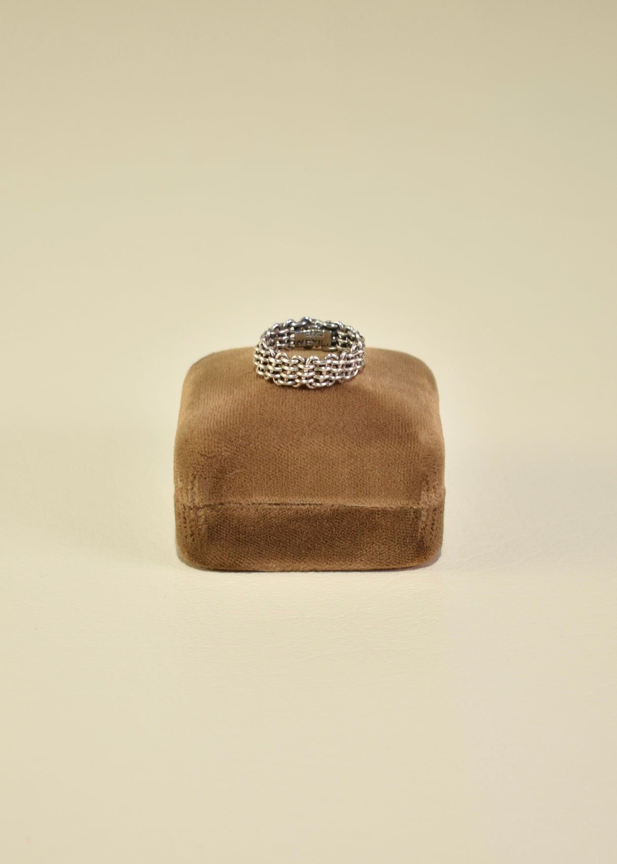 Woven Sterling Ring