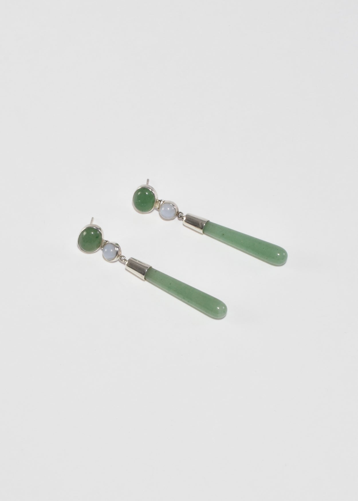 Jade Quartz Earrings