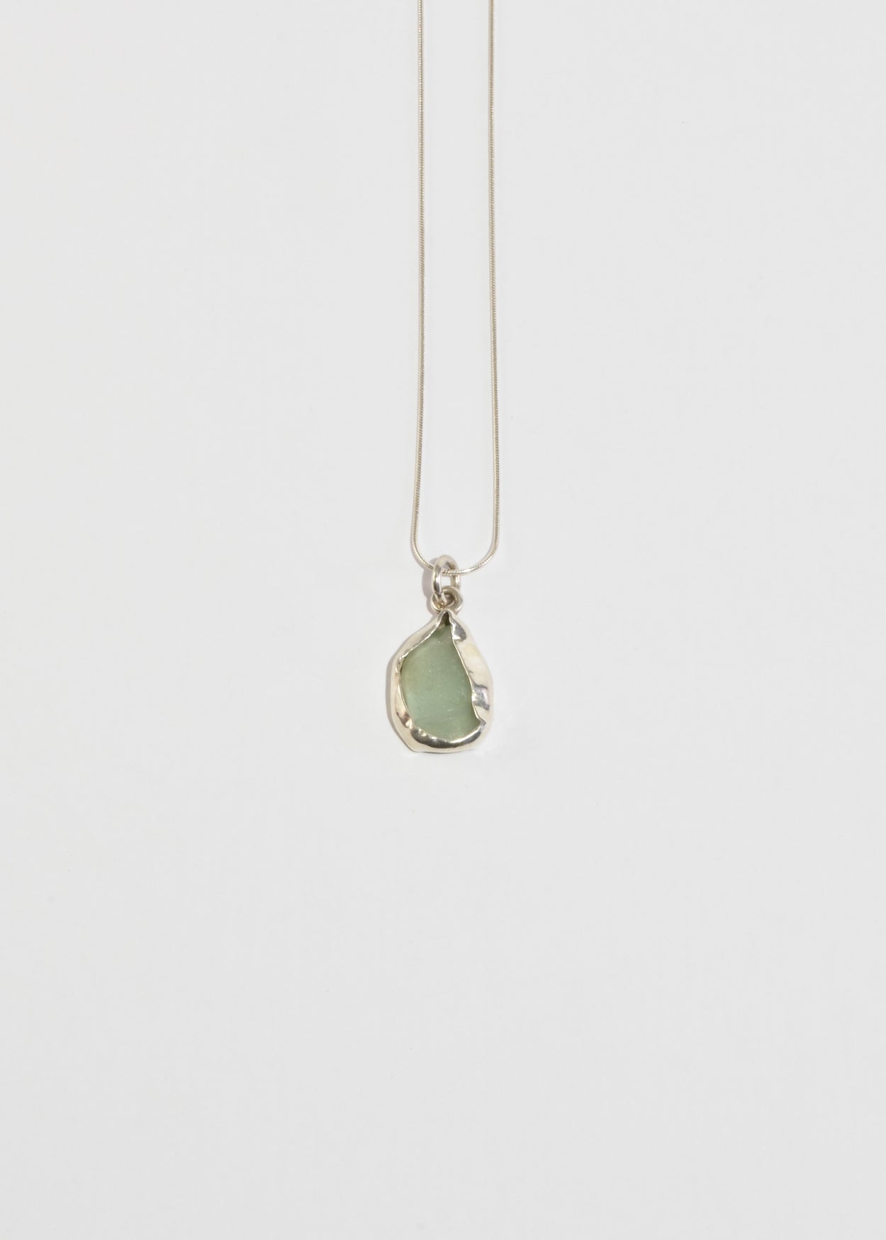 Sea Glass Pendant Necklace