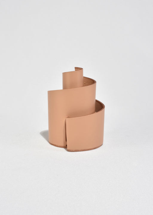 Leather Spiral Pen Stand