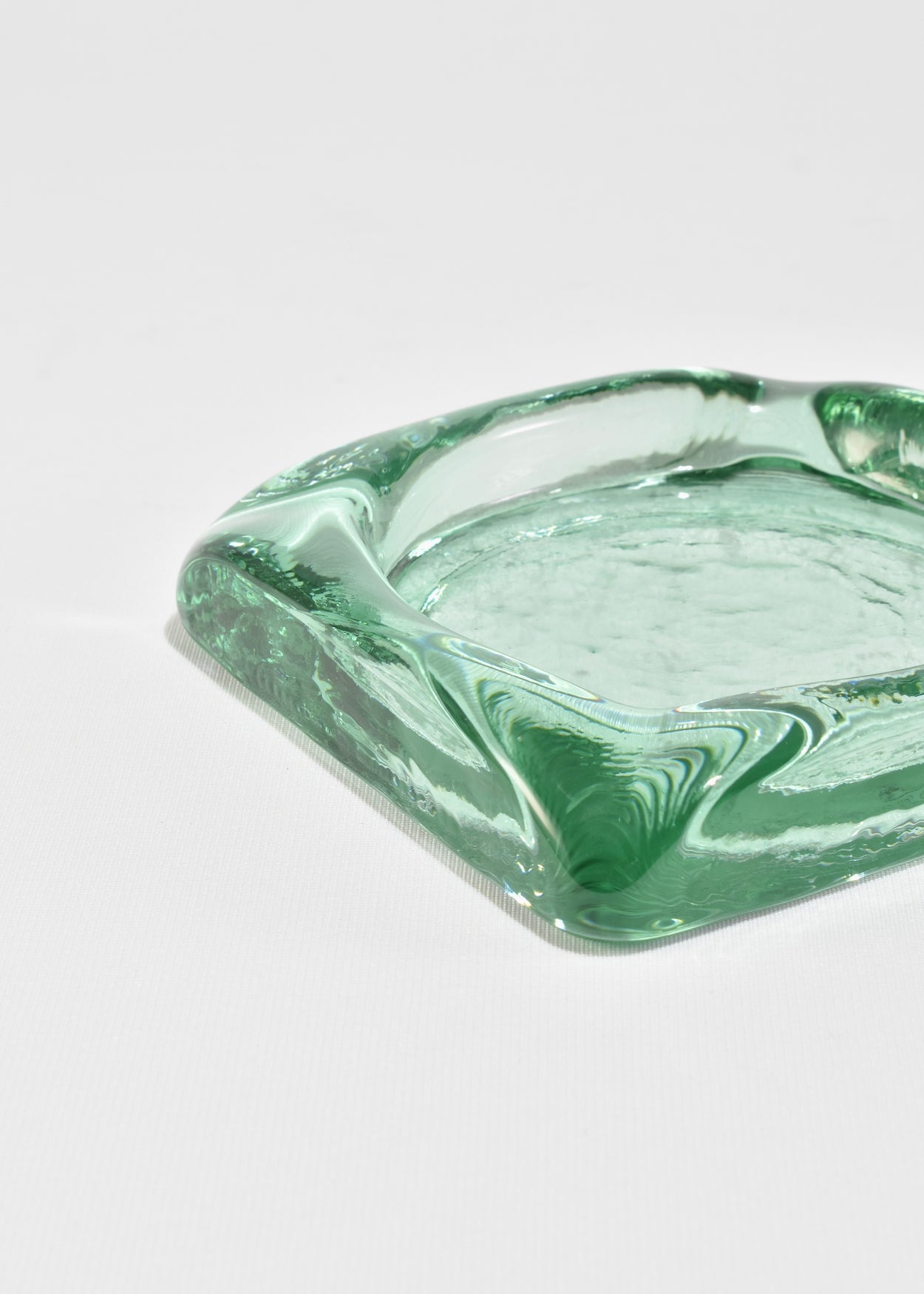 Green Glass Catchall