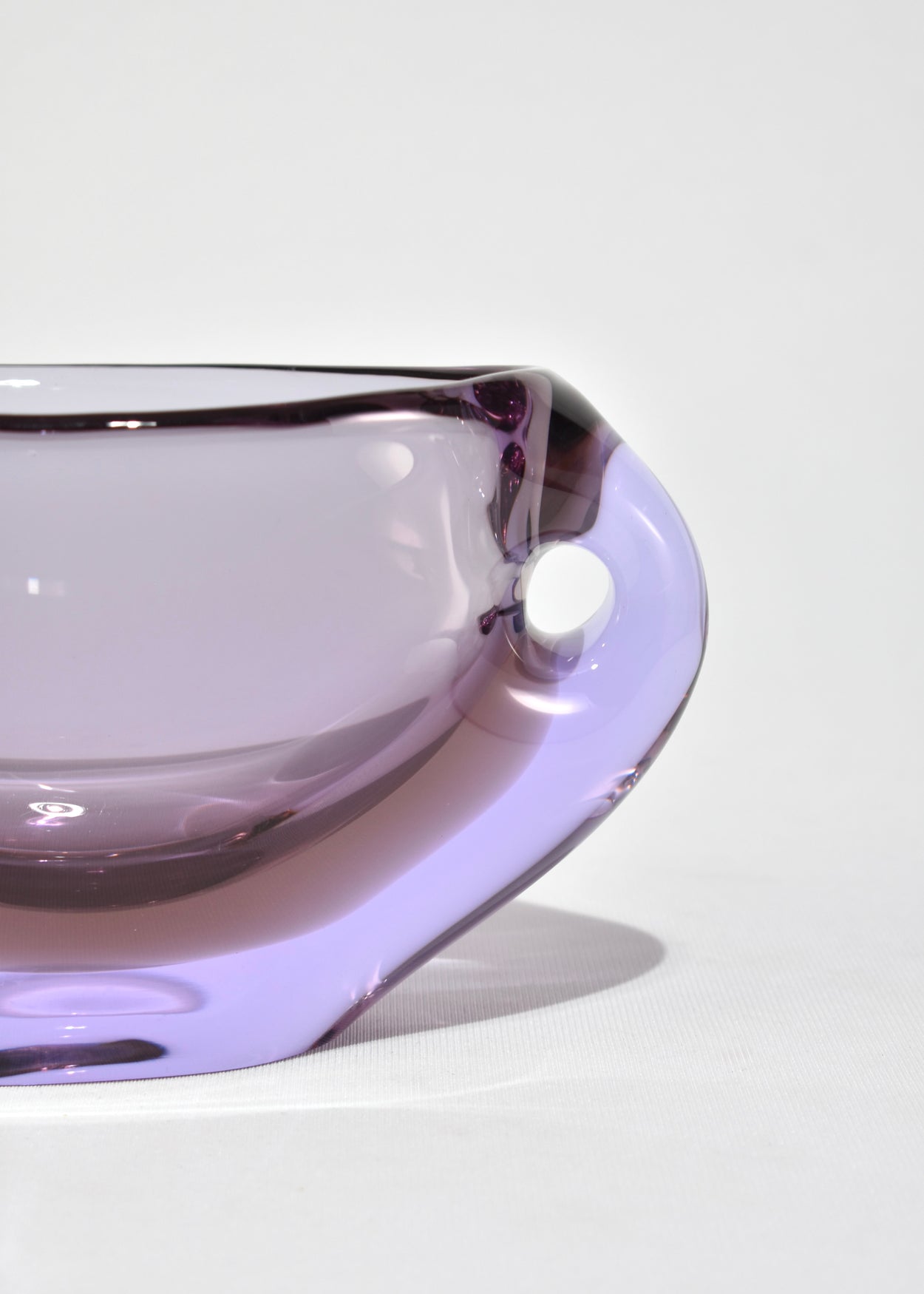 Lilac Glass Vessel