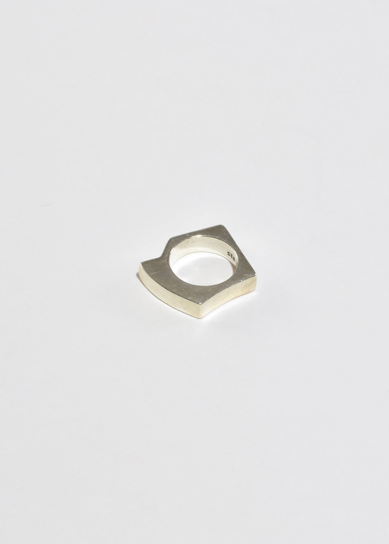 Angular Sterling Ring
