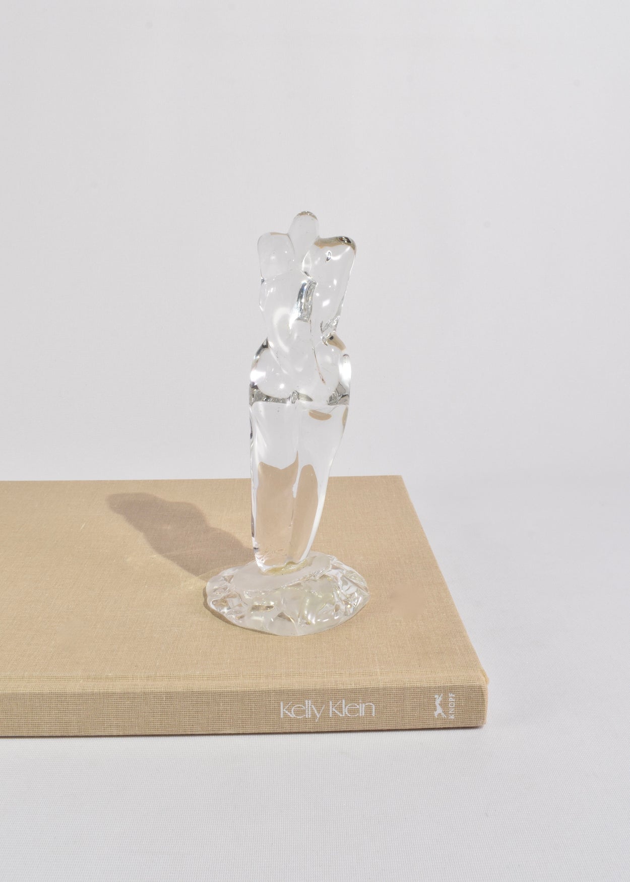 Glass Torso Sculpture