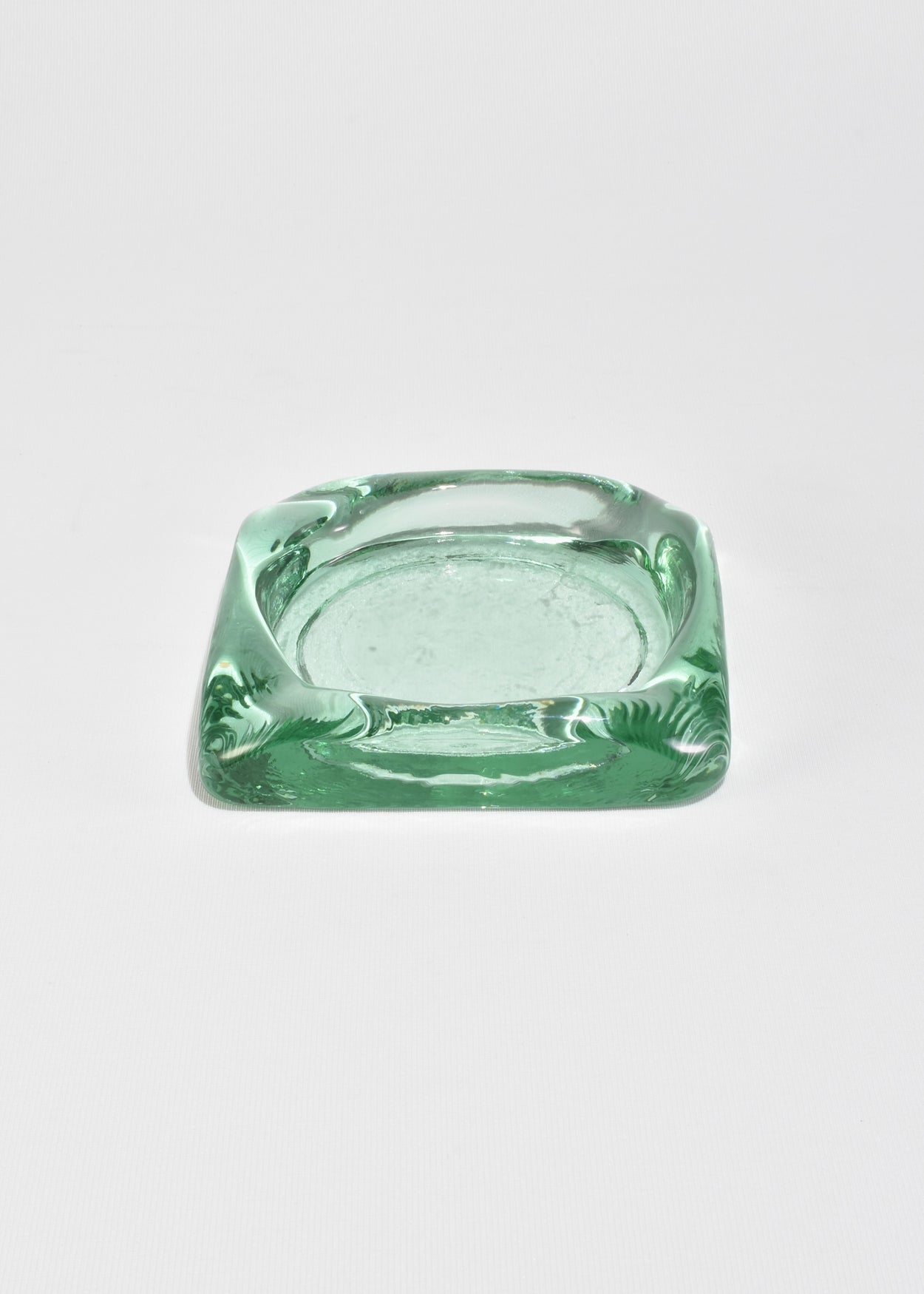 Green Glass Catchall