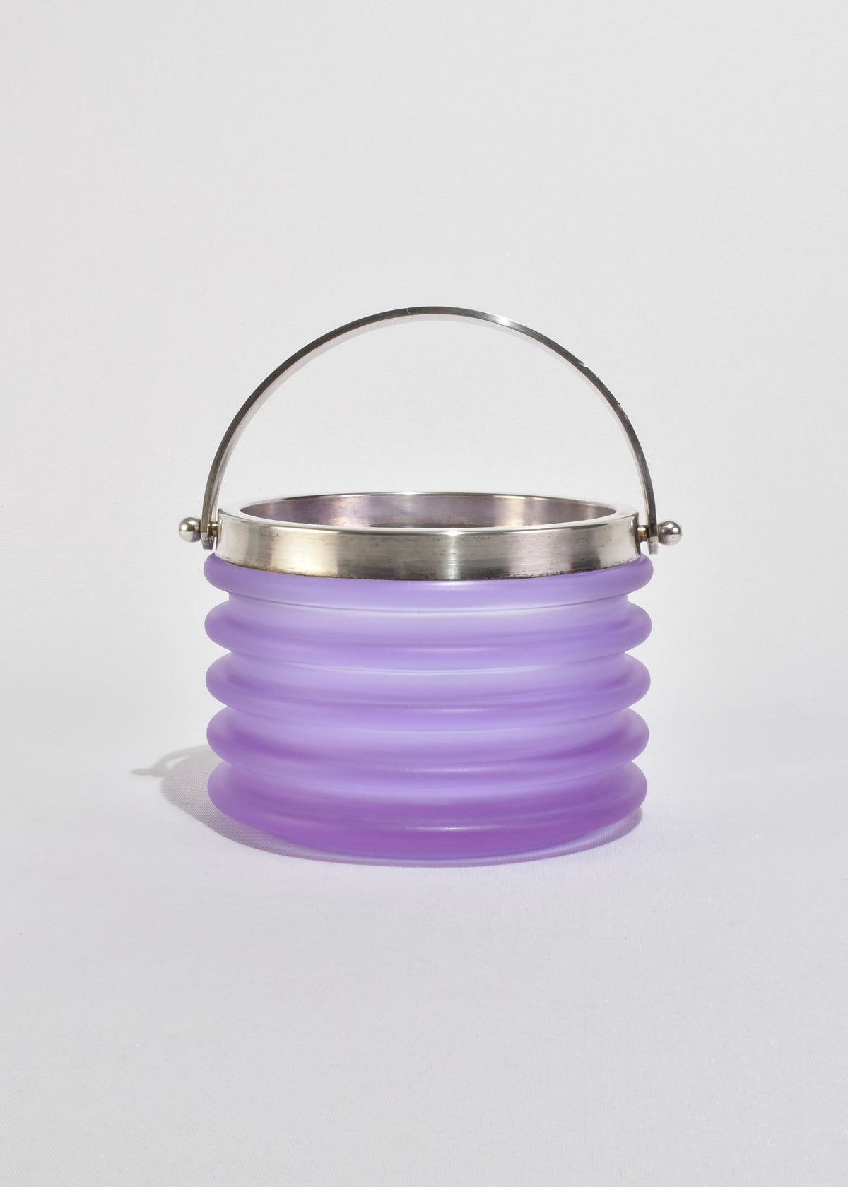 Ribbed Glass Ice Bucket — Casa Shop