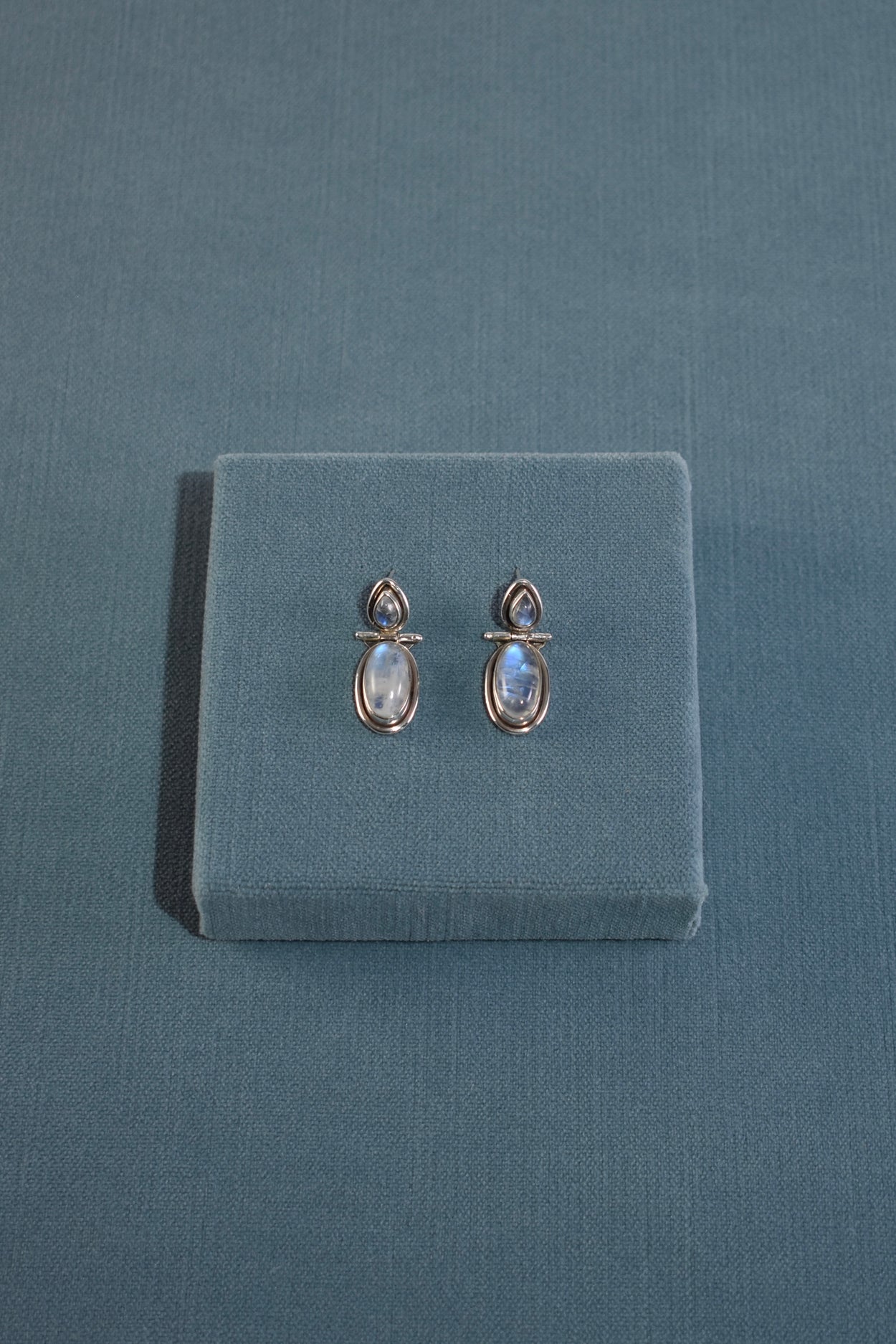 Sterling Moonstone Earrings