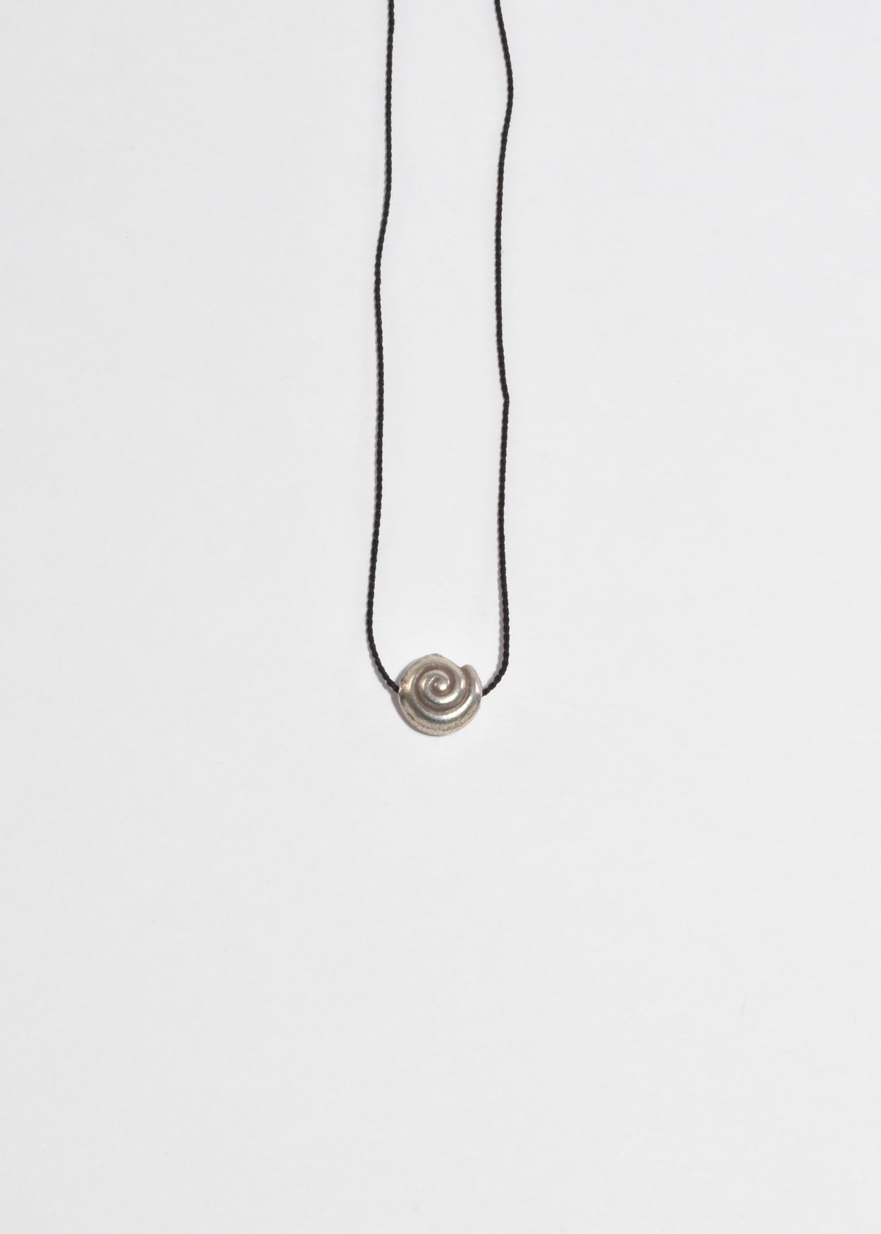 Spiral Shell Pendant Necklace