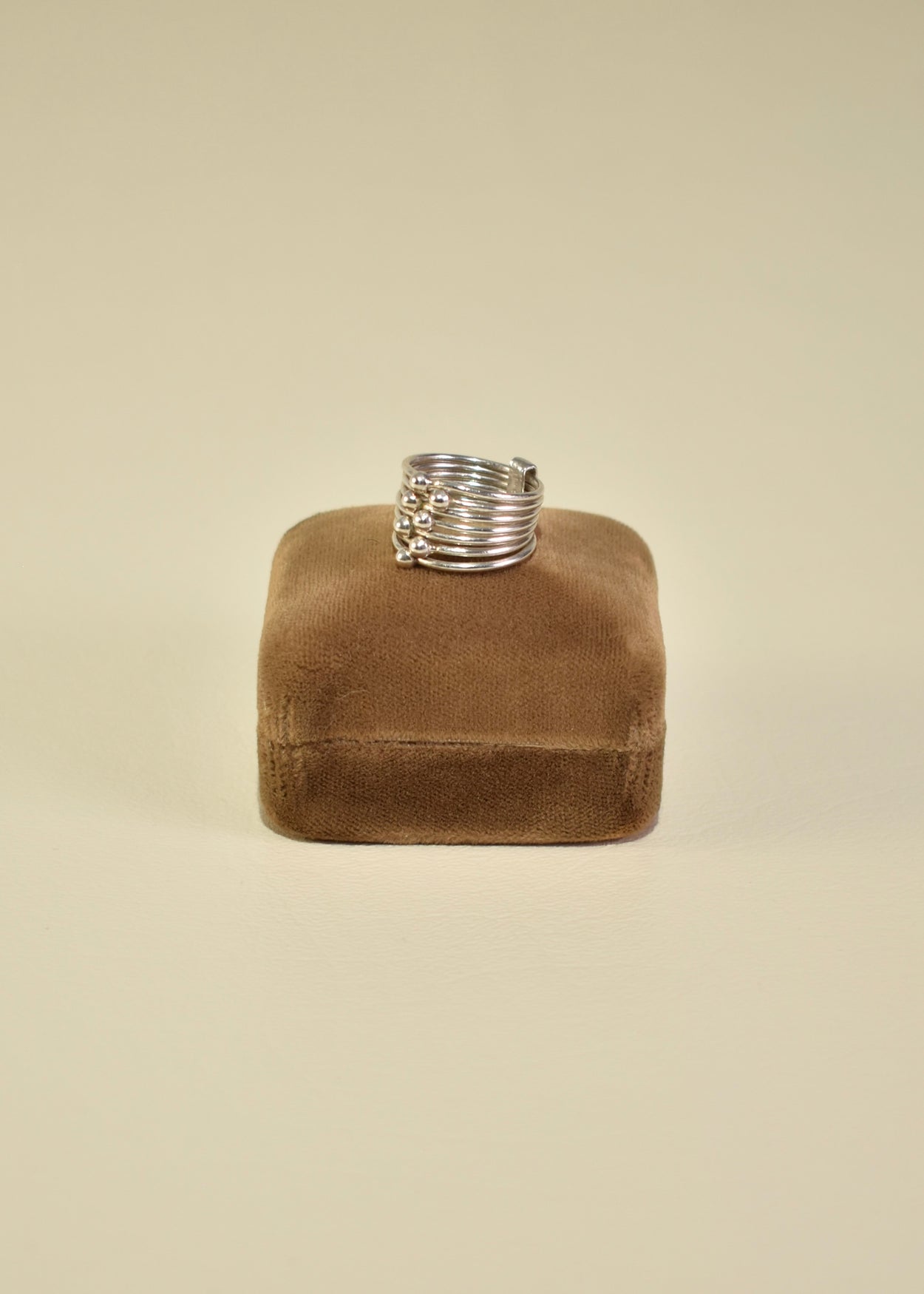 Stacked Sphere Ring
