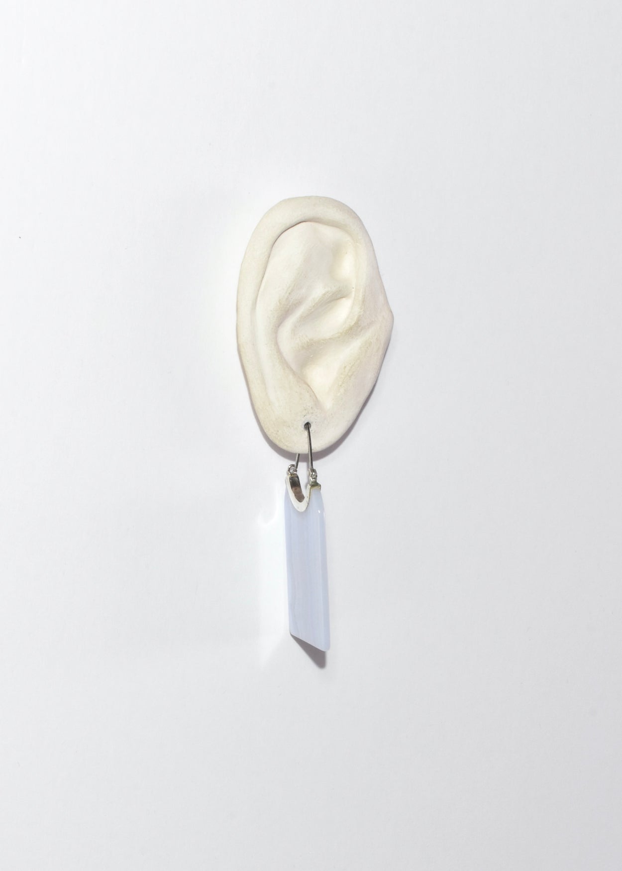 Agate Hoop Earrings