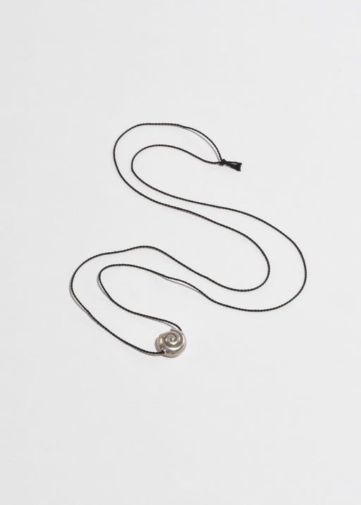Spiral Shell Pendant Necklace