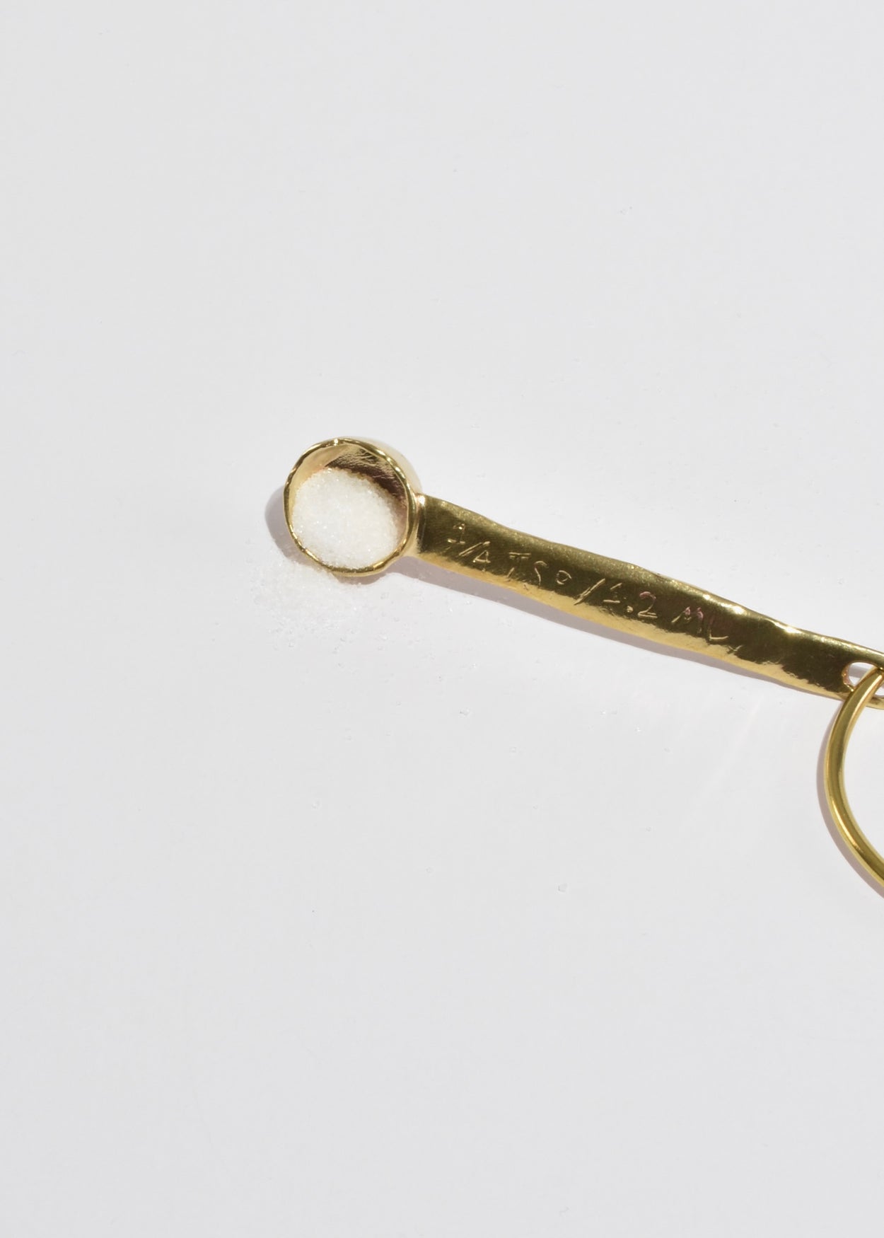 Brass Tablespoon Measuring Spoon Set