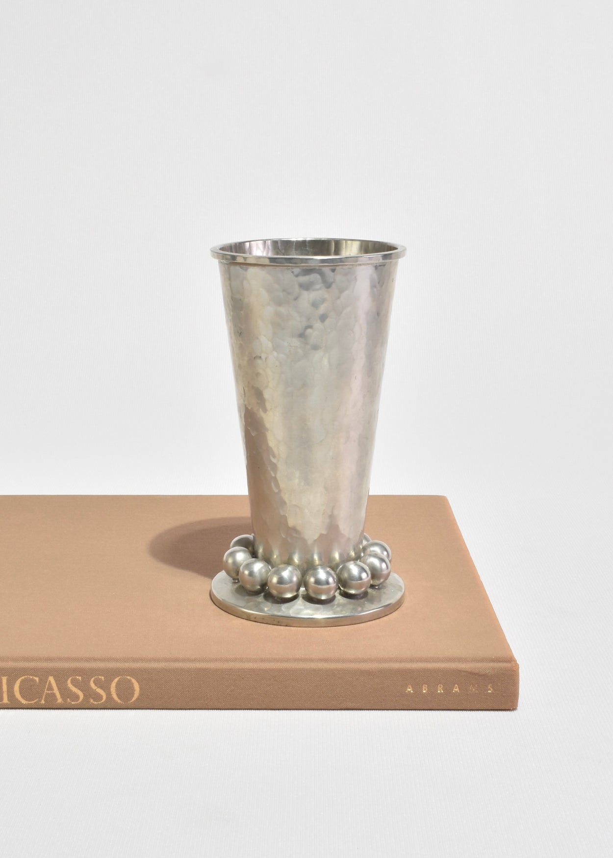 Sculptural Pewter Vessel